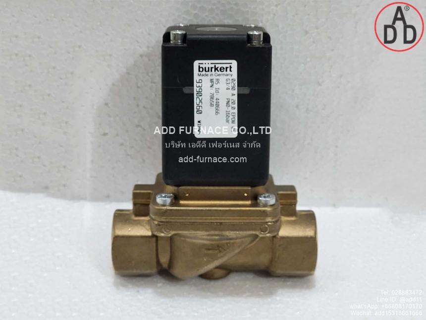 Burkert 0290 A 20,0 EPDM MS (1)